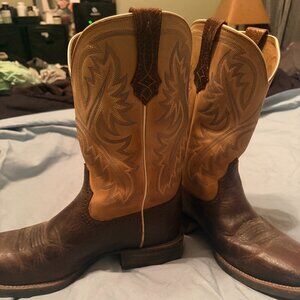 Ariat ATS Pro Leather Western Boots – Men’s Size 8D – Good Condition
